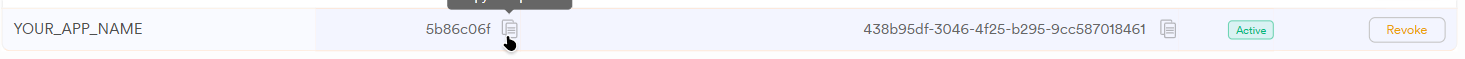 Get API Credentials
