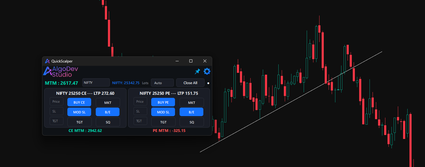 Quick Scalper Interface